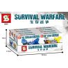SHENG YUAN SY 0301B 0301C 0301D 0301A non  MÁY BAY CHIẾN ĐẤU 4 bộ đồ chơi xếp lắp ráp ghép mô hình Military Army SURVIVAL WARFARE Quân Sự Bộ Đội 426 khối