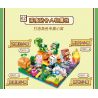 Enlighten 72011-1 72011-2 72011-3 72011-4 Qman 72011-1 72011-2 72011-3 72011-4 non  TỔ NHỎ ĐỘC QUYỀN CỦA ĐỘI MI MENG XIAO WO 4 KIỂU THỎ MEIMEI MISLA BÉO GẤU KID bộ đồ chơi xếp lắp ráp ghép mô hình Minecraft Game Xây Dựng