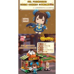 Enlighten 72012 Qman 72012 non  KHÔNG CÓ BUNS. bộ đồ chơi xếp lắp ráp ghép mô hình Minecraft Game Xây Dựng 164 khối