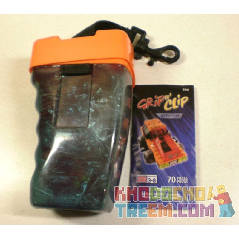 MEGA BLOKS 9141 non  TÊ GIÁC bộ đồ chơi xếp lắp ráp ghép mô hình RHINO 70 khối