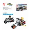 Enlighten 11011-2 11011-3 11011-4 11011-1 Qman 11011-2 11011-3 11011-4 11011-1 non  CẢNH SÁT HỘP NHỎ 4 LOẠI XE ĐẶC CHỦNG ĐA NĂNG ĐIỀU ĐỘNG VƯỢT NGỤC PHI PHÁP TRUY LÙNG MÔ TÔ CẢI TIẾN KHỞI ĐỊA HÌNH MỌI bộ đồ chơi xếp lắp ráp ghép mô hình Minecity Thành Phố Mỏ 488 khối