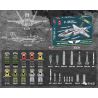 JUHANG 88004 REOBRIX 33021 non  F-35 TIA CHỚP II bộ đồ chơi xếp lắp ráp ghép mô hình Military Army F-35 LIGHTNING II FIGHTER Quân Sự Bộ Đội 1600 khối