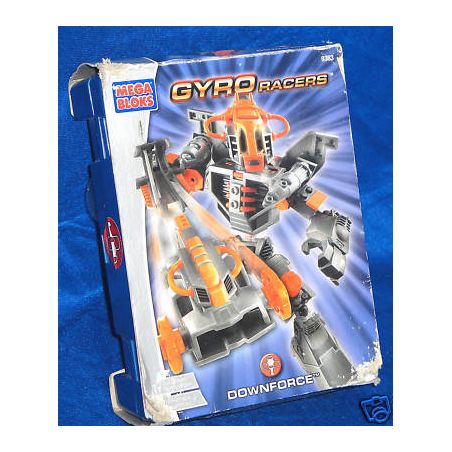 MEGA BLOKS 9383 non  LOWFORCE. bộ đồ chơi xếp lắp ráp ghép mô hình DOWNFORCE 45 khối