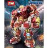 XINH 9018 non  ÁO GIÁP CHỐNG HULK bộ đồ chơi xếp lắp ráp ghép mô hình Super Heroes AVENGERS Siêu Nhân Anh Hùng 711 khối