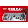 XINH 9014 non  PHIÊN BẢN BỘ SƯU TẬP CƠ SỞ IRON MAN SPORTS bộ đồ chơi xếp lắp ráp ghép mô hình Super Heroes IRON MAN COLLECTION ARMOR BASE Siêu Nhân Anh Hùng 1548 khối