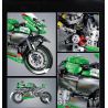 QIZHILE 85004 non  KAWASAKI ZX-25R bộ đồ chơi xếp lắp ráp ghép mô hình  Kỹ Thuật Công Nghệ Cao Mô Hình Phương Tiện 1006 khối