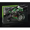 QIZHILE 85004 non  KAWASAKI ZX-25R bộ đồ chơi xếp lắp ráp ghép mô hình  Kỹ Thuật Công Nghệ Cao Mô Hình Phương Tiện 1006 khối