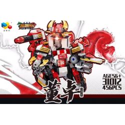 QIZHILE 31012 non  8 BIẾN THỂ THẲNG CỦA LƯU BỊ LỮ BỐ ĐỔNG TRÁC QUAN VŨ TÀO THÁO TRIỆU VÂN TÔN QUÂN TRƯƠNG PHI bộ đồ chơi xếp lắp ráp ghép mô hình Three Kingdoms Tam Quốc Diễn Nghĩa 7890 khối