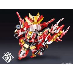 QIZHILE 31012 non  8 BIẾN THỂ THẲNG CỦA LƯU BỊ LỮ BỐ ĐỔNG TRÁC QUAN VŨ TÀO THÁO TRIỆU VÂN TÔN QUÂN TRƯƠNG PHI bộ đồ chơi xếp lắp ráp ghép mô hình Three Kingdoms Tam Quốc Diễn Nghĩa 7890 khối