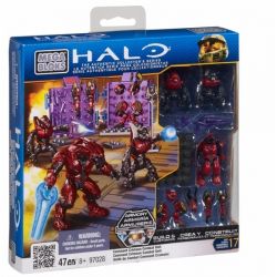 MEGA BLOKS 97028 96959 non  STAR LEAGUE DARK RED FIGHT FACE bộ đồ chơi xếp lắp ráp ghép mô hình Movie & Game COVENANT CRIMSON COMBAT UNIT Phim Và Trò Chơi 47 khối