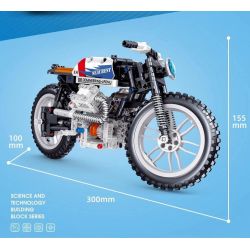 ZHEGAO QL0475 0475 non  XE MÁY BÃO bộ đồ chơi xếp lắp ráp ghép mô hình  Kỹ Thuật Công Nghệ Cao Mô Hình Phương Tiện 366 khối