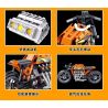 ZHEGAO QL0476 0476 non  HAO CHI MOTORCYCLE. bộ đồ chơi xếp lắp ráp ghép mô hình  Kỹ Thuật Công Nghệ Cao Mô Hình Phương Tiện 411 khối
