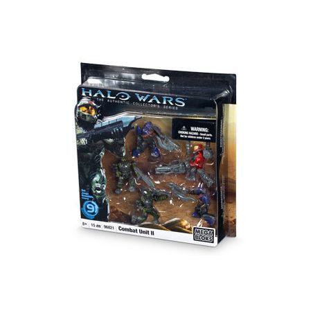 MEGA BLOKS 96821 non  ĐƠN VỊ CHIẾN ĐẤU II bộ đồ chơi xếp lắp ráp ghép mô hình Frozen COMBAT UNIT II Nữ Hoàng Băng Giá 15 khối