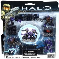 MEGA BLOKS 96828 non  ĐƠN VỊ CHIẾN ĐẤU STAR ALLIANCE bộ đồ chơi xếp lắp ráp ghép mô hình Movie & Game COVENANT COMBAT UNIT Phim Và Trò Chơi 19 khối