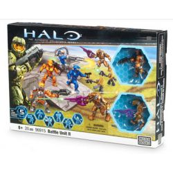 MEGA BLOKS 96915 non  ĐƠN VỊ CHIẾN ĐẤU II bộ đồ chơi xếp lắp ráp ghép mô hình Frozen BATTLE UNIT II Nữ Hoàng Băng Giá 20 khối