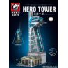 TIGER 55120 non  THÁP AVENGERS ANH HÙNG bộ đồ chơi xếp lắp ráp ghép mô hình Super Heroes AVENGERS TOWER、HERO Siêu Nhân Anh Hùng 5883 khối