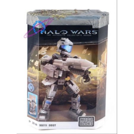 MEGA BLOKS 96819 non  ỔN ĐỊNH bộ đồ chơi xếp lắp ráp ghép mô hình Movie & Game ODST Phim Và Trò Chơi 201 khối