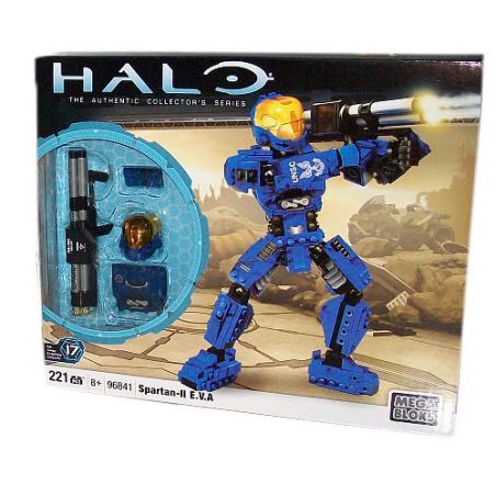 MEGA BLOKS 96841 non  SPARTAN II E.V.A. bộ đồ chơi xếp lắp ráp ghép mô hình Frozen Nữ Hoàng Băng Giá 221 khối