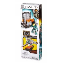 MEGA BLOKS 97133 non  SÀN CHỨA MÁY BAY UNSC bộ đồ chơi xếp lắp ráp ghép mô hình Movie & Game UNSC HANGAR DECK Phim Và Trò Chơi 53 khối