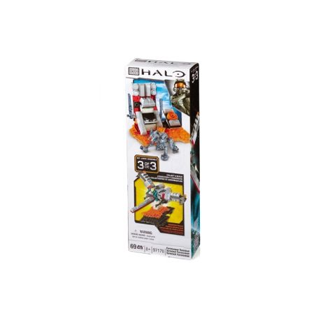 MEGA BLOKS 97170 non  TRẠM HÀNG KHÔNG PIONEER bộ đồ chơi xếp lắp ráp ghép mô hình Movie & Game FORERUNNER TERMINAL Phim Và Trò Chơi 69 khối