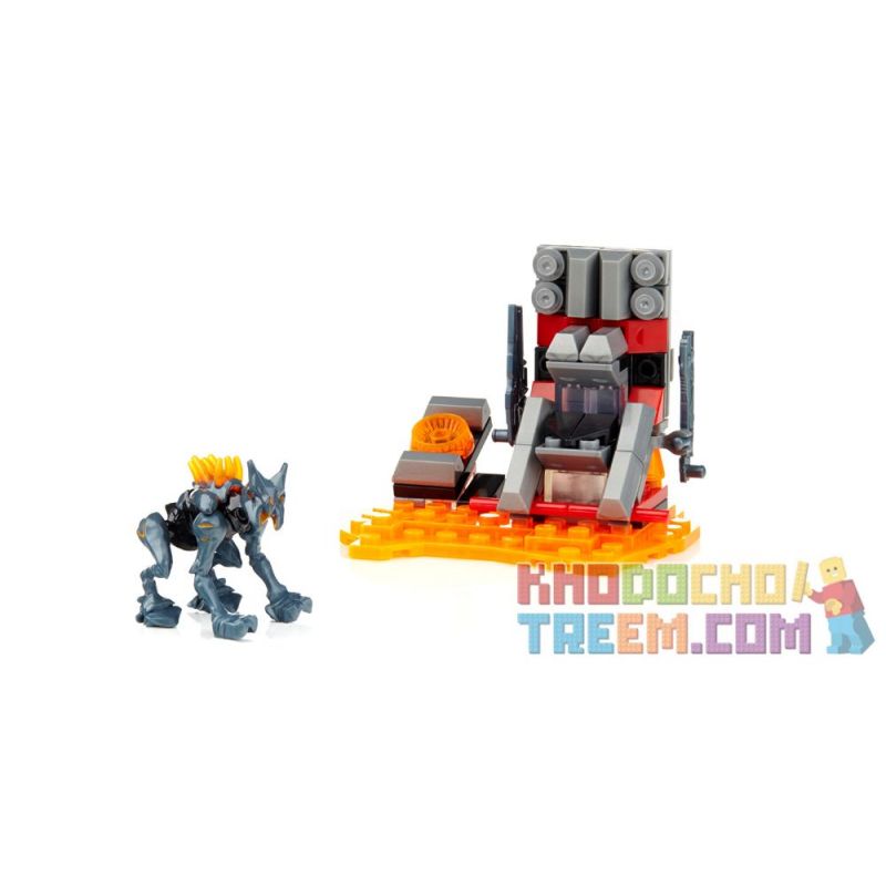 MEGA BLOKS 97170 non  TRẠM HÀNG KHÔNG PIONEER bộ đồ chơi xếp lắp ráp ghép mô hình Movie & Game FORERUNNER TERMINAL Phim Và Trò Chơi 69 khối
