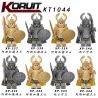 KORUIT KT1044 1044 XP non  NGƯỜI GIÁM HỘ CỦA ASGARD bộ đồ chơi xếp lắp ráp ghép mô hình Movie & Game Phim Và Trò Chơi