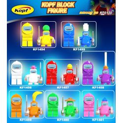 KOPF KF6130 6130 KF1454 1454 KF1455 1455 KF1456 1456 KF1457 1457 KF1458 1458 KF1459 1459 KF1460 1460 KF1461 1461 non  KHÔNG GIAN GIẾT NGƯỜI SÓI bộ đồ chơi xếp lắp ráp ghép mô hình Movie & Game AMONG US Phim Và Trò Chơi