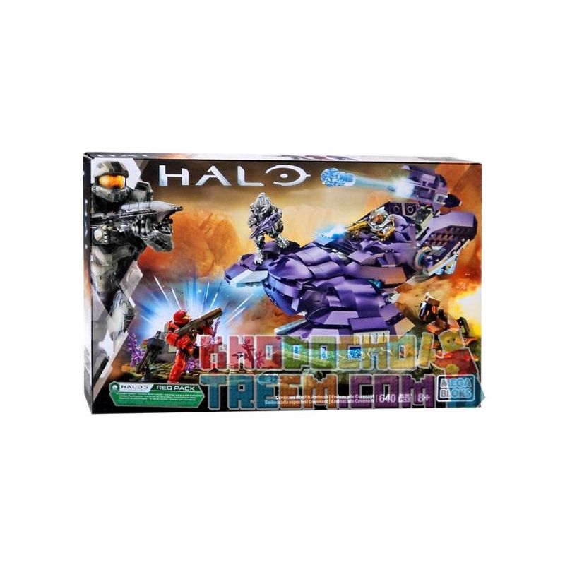 MEGA BLOKS DPJ93 non  GIAO ƯỚC GHOST AMBUSH bộ đồ chơi xếp lắp ráp ghép mô hình Movie & Game COVENANT WRAITH AMBUSH Phim Và Trò Chơi 640 khối