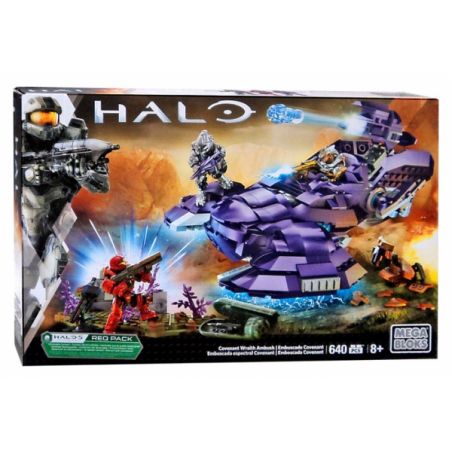 MEGA BLOKS DPJ93 non  GIAO ƯỚC GHOST AMBUSH bộ đồ chơi xếp lắp ráp ghép mô hình Movie & Game COVENANT WRAITH AMBUSH Phim Và Trò Chơi 640 khối