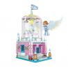 CAYI 1115 non  LÂU ĐÀI KONIA SKY. bộ đồ chơi xếp lắp ráp ghép mô hình Princess Diary PRINCESS DIARY KONYA SKY CASTLE Nhật Ký Công Chúa 216 khối