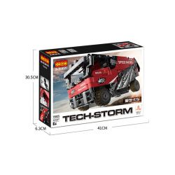 COGO 15805 non  XE TẢI HẠNG NẶNG bộ đồ chơi xếp lắp ráp ghép mô hình  TECH-STORM Kỹ Thuật Công Nghệ Cao Mô Hình Phương Tiện 339 khối