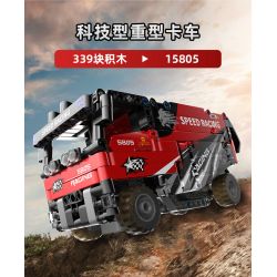 COGO 15805 non  XE TẢI HẠNG NẶNG bộ đồ chơi xếp lắp ráp ghép mô hình  TECH-STORM Kỹ Thuật Công Nghệ Cao Mô Hình Phương Tiện 339 khối