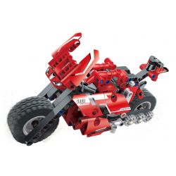 COGO 15809 non  MÔ TÔ TỐC ĐỘ bộ đồ chơi xếp lắp ráp ghép mô hình  TECH-STORM Kỹ Thuật Công Nghệ Cao Mô Hình Phương Tiện 300 khối