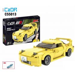 DOUBLEE CADA C55013 55013 non  CẦU CAO SAHAS FD3S RX-7 bộ đồ chơi xếp lắp ráp ghép mô hình Creator MAZDA FD3S RX-7 Sáng Tạo 278 khối