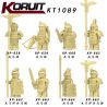 KORUIT KT1089 1089 XP non  CÁC CHIẾN BINH ĐẤT NUNG bộ đồ chơi xếp lắp ráp ghép mô hình Collectable Minifigures Búp Bê Sưu Tầm