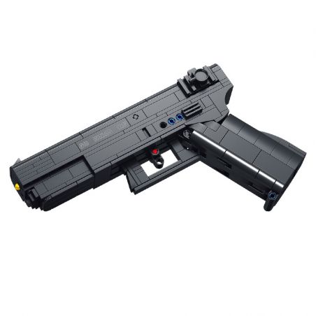 PanlosBrick 670010 Panlos Brick 670010 non  SÚNG LỤC G18 bộ đồ chơi xếp lắp ráp ghép mô hình Military Army G18 AUTOMATIC PISTOL Quân Sự Bộ Đội 336 khối