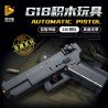 PanlosBrick 670010 Panlos Brick 670010 non  SÚNG LỤC G18 bộ đồ chơi xếp lắp ráp ghép mô hình Military Army G18 AUTOMATIC PISTOL Quân Sự Bộ Đội 336 khối