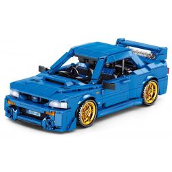 SHENG YUAN SY 8408 non  PHIÊN BẢN SUBARU IMPREZA 22B STI bộ đồ chơi xếp lắp ráp ghép mô hình  TECHINQUE SUBARU 22B Kỹ Thuật Công Nghệ Cao Mô Hình Phương Tiện 896 khối