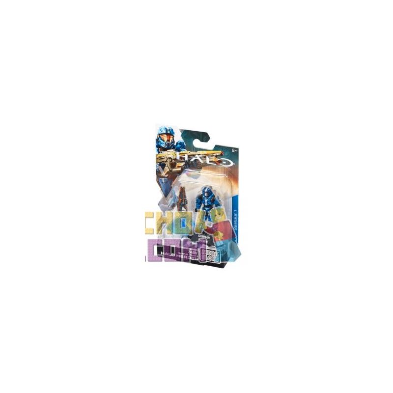 MEGA BLOKS DKW62 non  SPARTAN THORNE. bộ đồ chơi xếp lắp ráp ghép mô hình Computer Games HALO HEROES SPARTAN THORNE Trò Chơi 24 khối