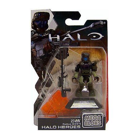 MEGA BLOKS DPJ78 non  RÔ-MÊ-Ô (ODST) bộ đồ chơi xếp lắp ráp ghép mô hình Computer Games ROMEO (ODST) Trò Chơi 23 khối