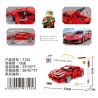 TAKUKI T5001 5001 non  FERRARI 488 LÙI LẠI bộ đồ chơi xếp lắp ráp ghép mô hình  SPACE EXPLANATION Kỹ Thuật Công Nghệ Cao Mô Hình Phương Tiện 612 khối