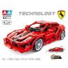 TAKUKI T5001 5001 non  FERRARI 488 LÙI LẠI bộ đồ chơi xếp lắp ráp ghép mô hình  SPACE EXPLANATION Kỹ Thuật Công Nghệ Cao Mô Hình Phương Tiện 612 khối