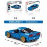 SHENG YUAN SY 8306 non  XE KÉO LÙI CORVETTE Z06 bộ đồ chơi xếp lắp ráp ghép mô hình  CHEVROLET Z06 Kỹ Thuật Công Nghệ Cao Mô Hình Phương Tiện 668 khối