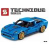 SHENG YUAN SY 8306 non  XE KÉO LÙI CORVETTE Z06 bộ đồ chơi xếp lắp ráp ghép mô hình  CHEVROLET Z06 Kỹ Thuật Công Nghệ Cao Mô Hình Phương Tiện 668 khối