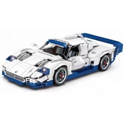 SHENG YUAN SY 8410 non  XE KÉO MASERATI bộ đồ chơi xếp lắp ráp ghép mô hình  Kỹ Thuật Công Nghệ Cao Mô Hình Phương Tiện 862 khối