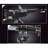 MouldKing 14009 Mould King 14009 non  SÚNG MÁY HẠNG NẶNG MAXIM bộ đồ chơi xếp lắp ráp ghép mô hình  MAXIM GUN Kỹ Thuật Công Nghệ Cao Mô Hình Phương Tiện 1399 khối