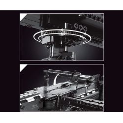 MouldKing 14009 Mould King 14009 non  SÚNG MÁY HẠNG NẶNG MAXIM bộ đồ chơi xếp lắp ráp ghép mô hình  MAXIM GUN Kỹ Thuật Công Nghệ Cao Mô Hình Phương Tiện 1399 khối