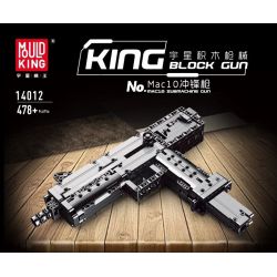 MouldKing 14012 Mould King 14012 non  SÚNG TIỂU LIÊN INGRAM MAC-10 CỦA MỸ bộ đồ chơi xếp lắp ráp ghép mô hình  MAC 10 Kỹ Thuật Công Nghệ Cao Mô Hình Phương Tiện 478 khối