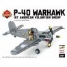 BRICKMANIA 2064 non  BỘ P-40 WARHAWK FIGHTER-PREMIUM BLACK BOX EDITION bộ đồ chơi xếp lắp ráp ghép mô hình Military Army P-40 WARHAWK PREMIUM BLACK BOX EDITION KIT Quân Sự Bộ Đội 506 khối