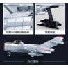 SLUBAN M38-B0983 B0983 0983 M38B0983 38-B0983 non  TIÊM KÍCH MIG-15 BIS SỐ 2249 bộ đồ chơi xếp lắp ráp ghép mô hình Military Army Quân Sự Bộ Đội 583 khối